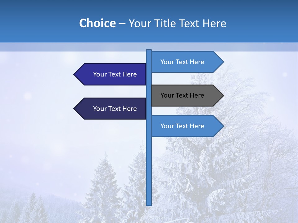 Flurry Scene Fairy PowerPoint Template