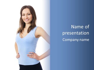 White Single Active PowerPoint Template