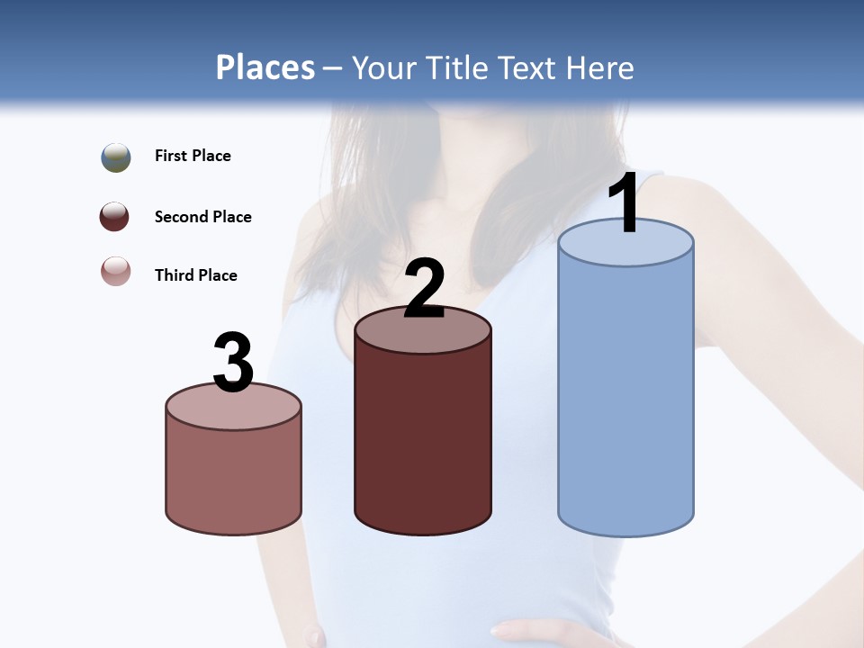 White Single Active PowerPoint Template