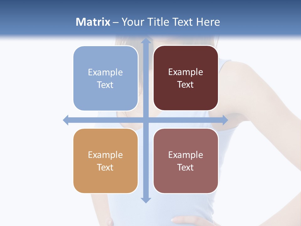 White Single Active PowerPoint Template