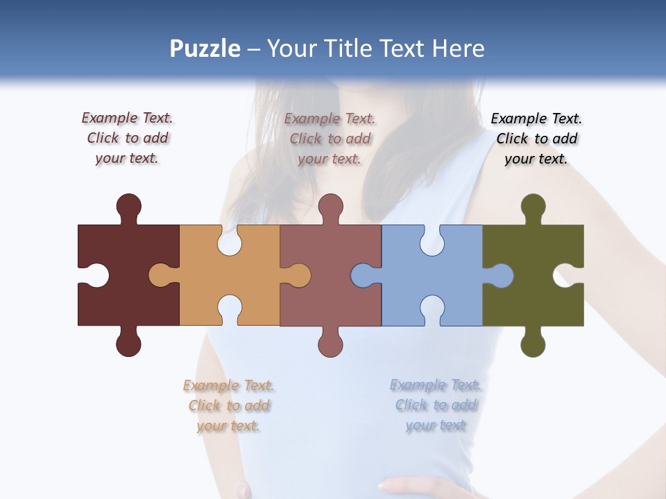 White Single Active PowerPoint Template