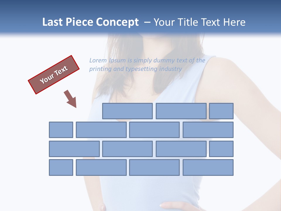 White Single Active PowerPoint Template