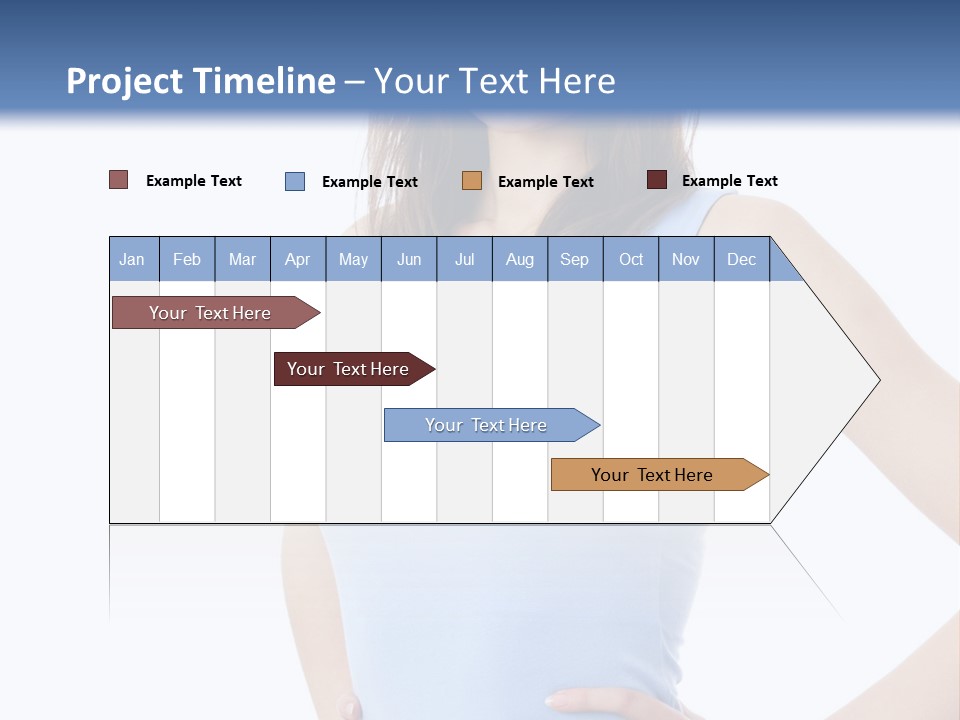 White Single Active PowerPoint Template