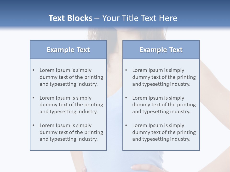 White Single Active PowerPoint Template