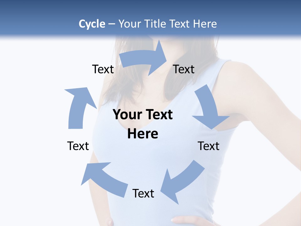 White Single Active PowerPoint Template