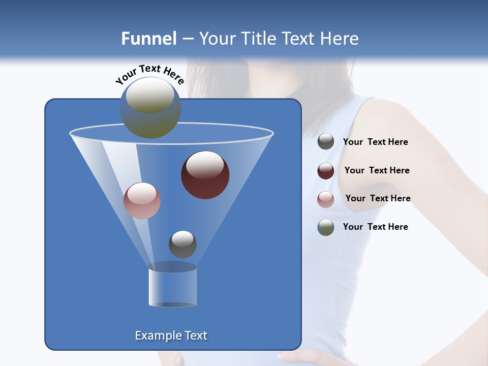 White Single Active PowerPoint Template