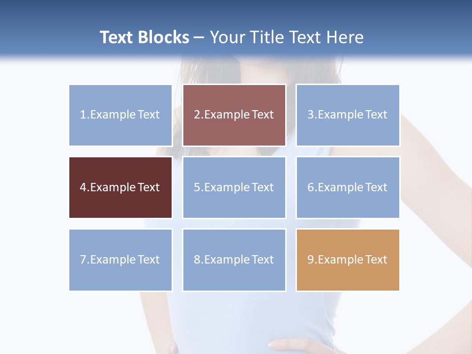 White Single Active PowerPoint Template