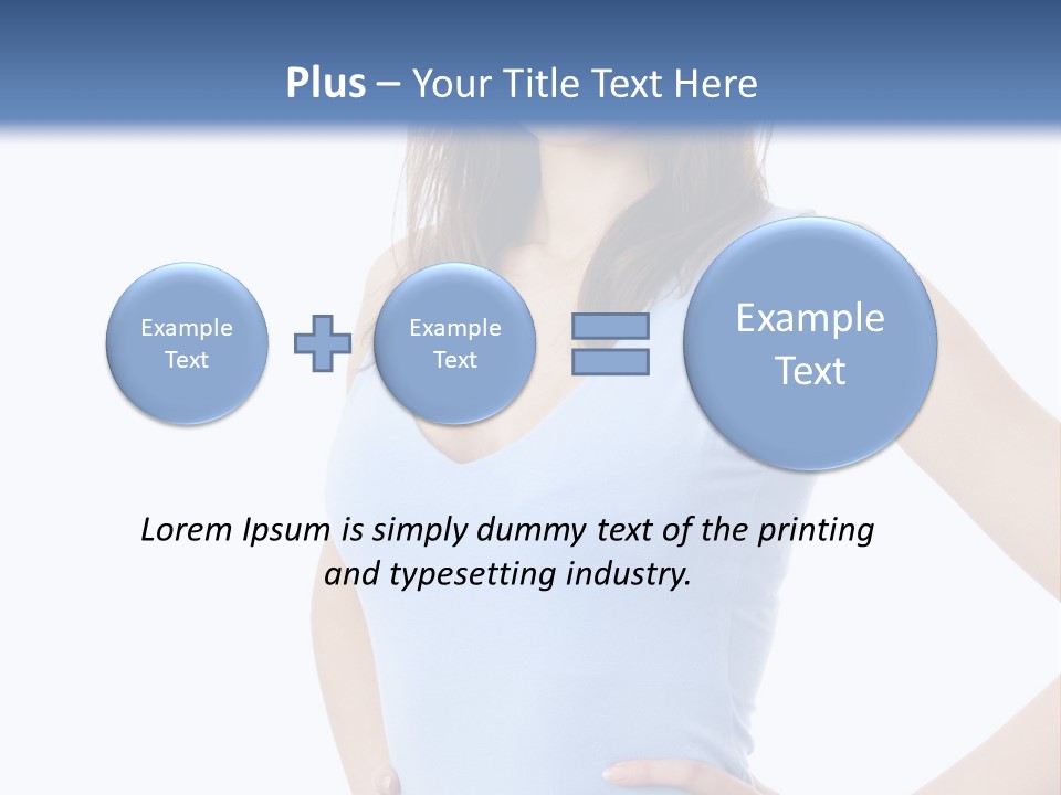 White Single Active PowerPoint Template