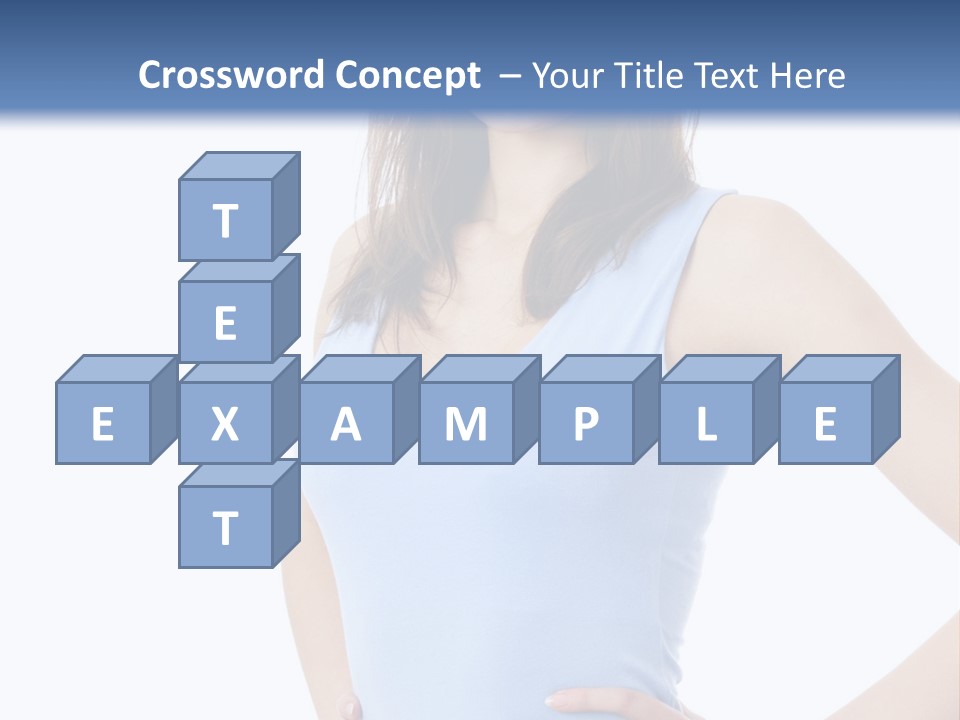 White Single Active PowerPoint Template