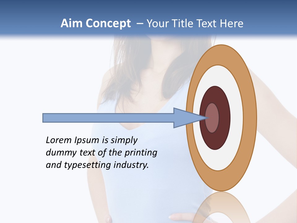 White Single Active PowerPoint Template