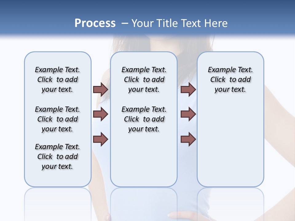 White Single Active PowerPoint Template
