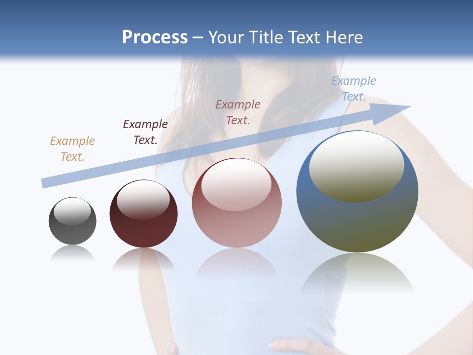 White Single Active PowerPoint Template