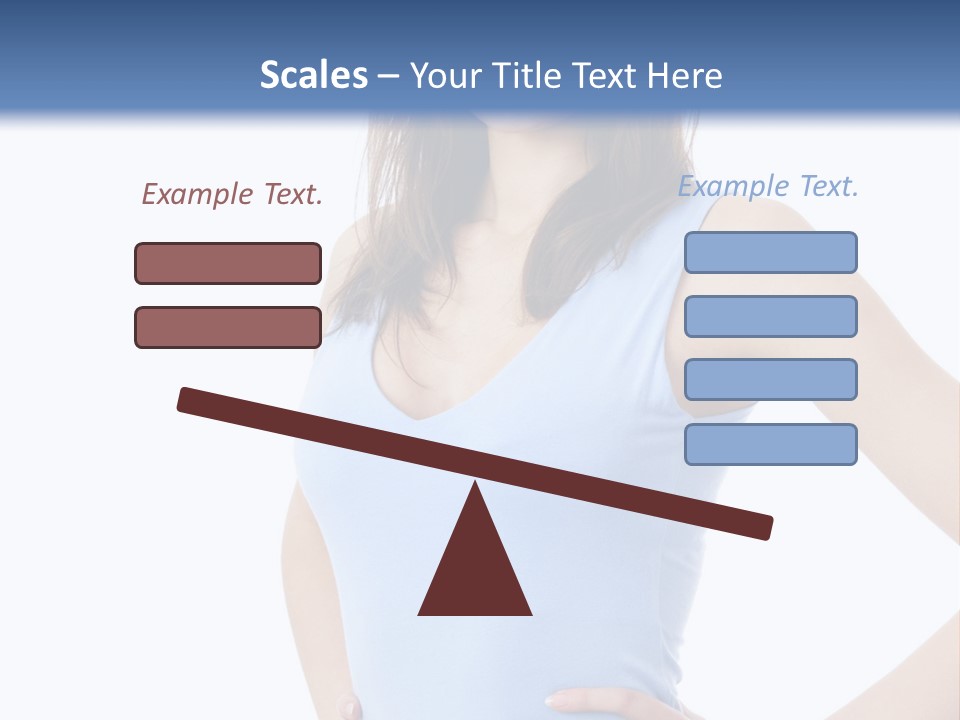White Single Active PowerPoint Template