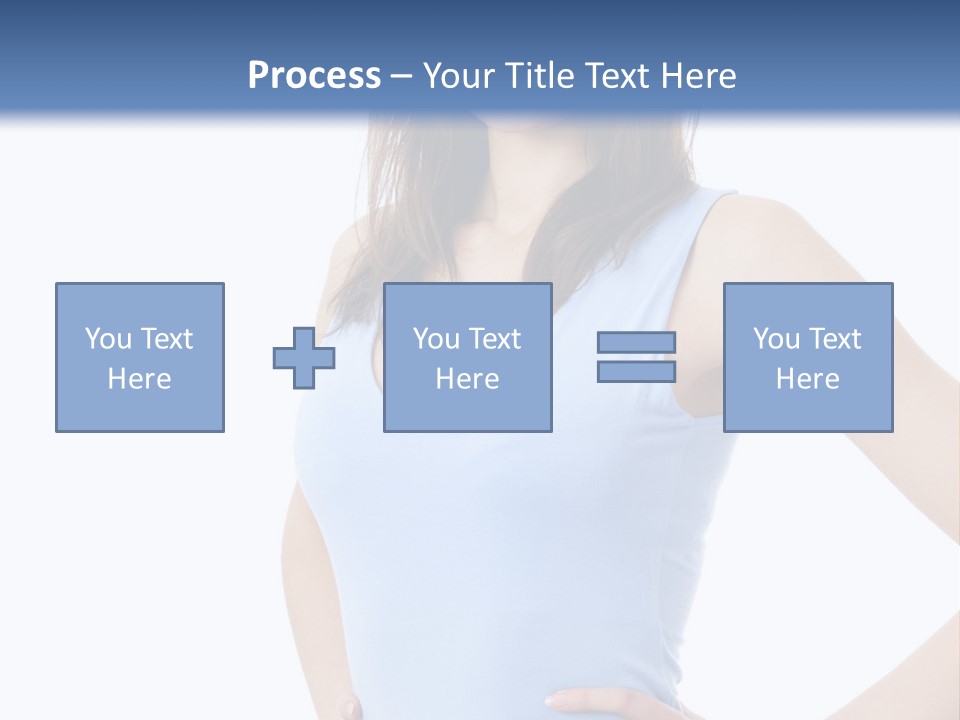 White Single Active PowerPoint Template