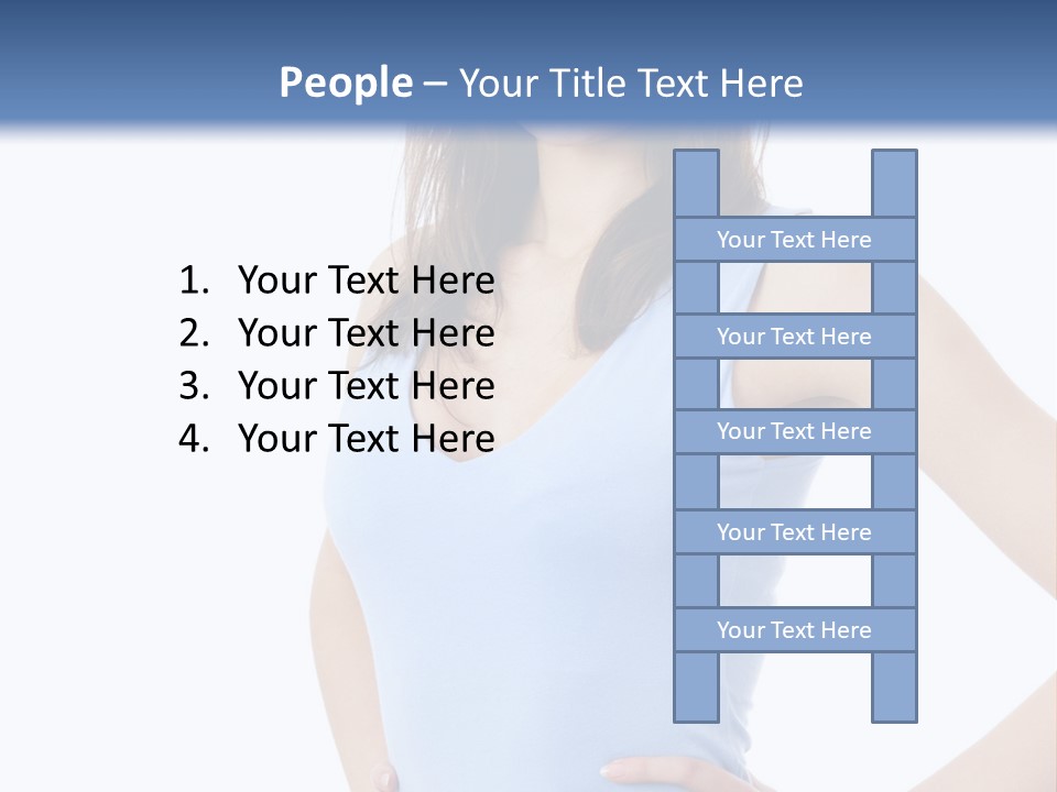 White Single Active PowerPoint Template