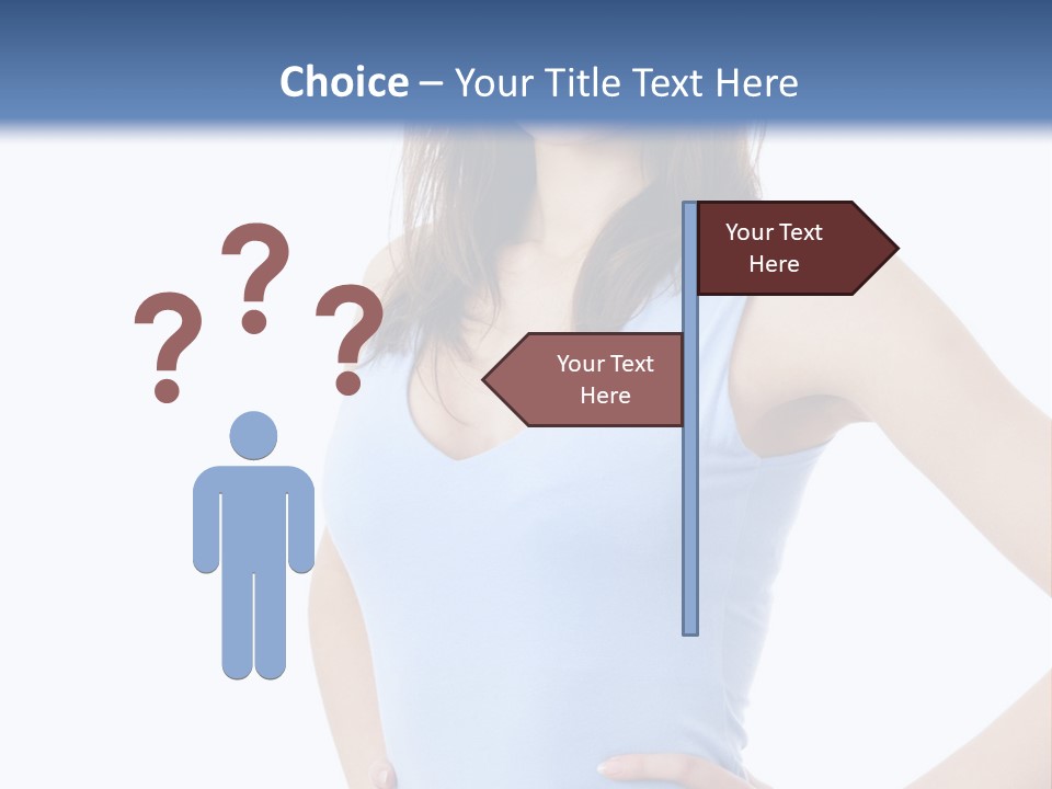 White Single Active PowerPoint Template