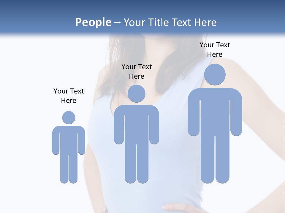 White Single Active PowerPoint Template