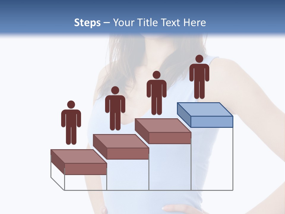 White Single Active PowerPoint Template