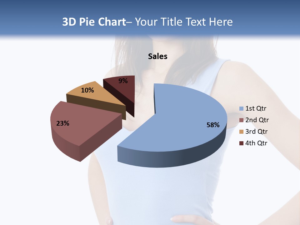 White Single Active PowerPoint Template