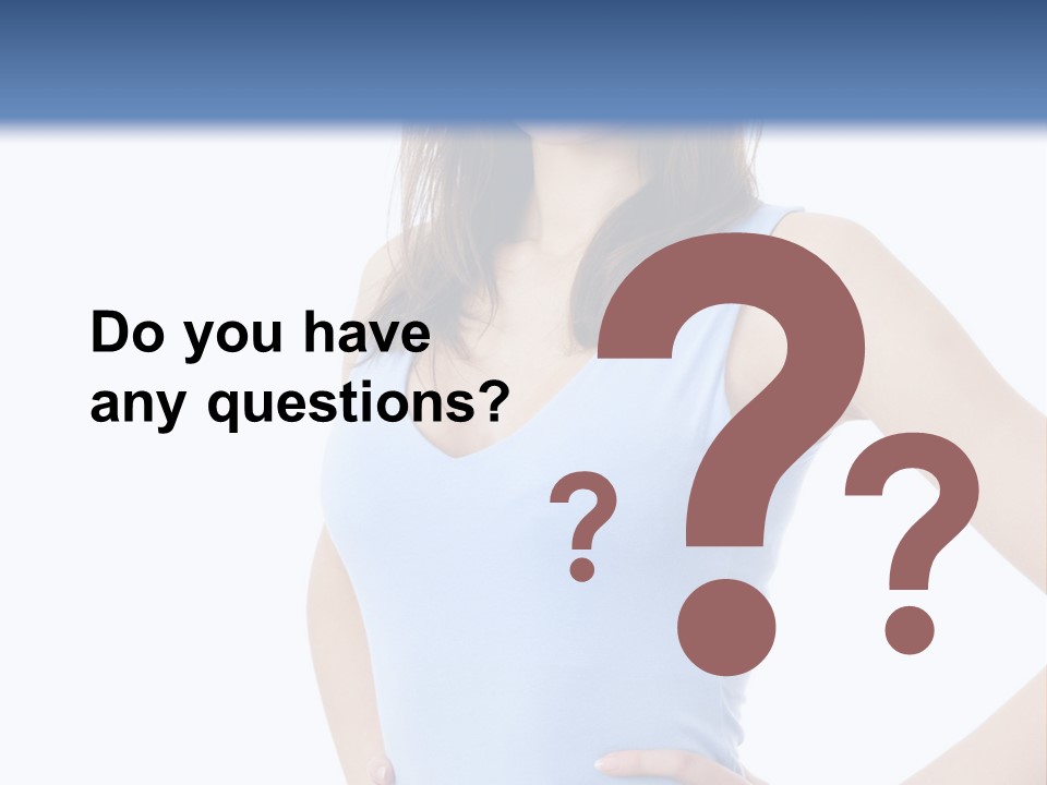 White Single Active PowerPoint Template