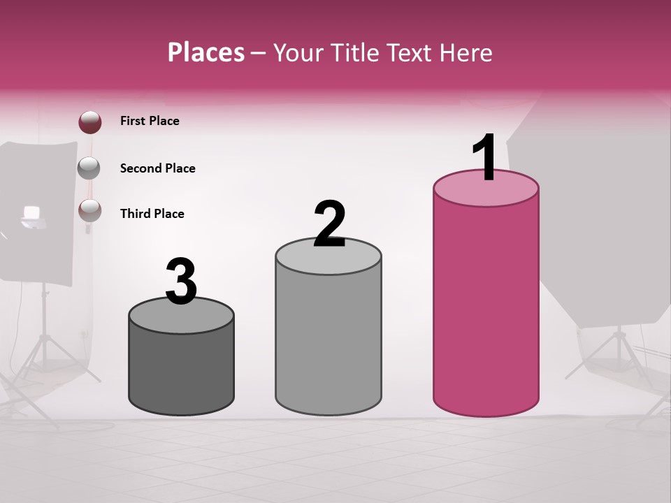 Tripod Photography Panel PowerPoint Template