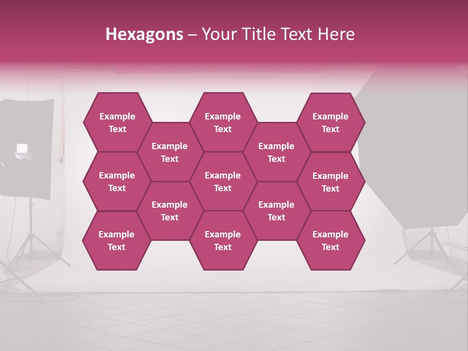 Tripod Photography Panel PowerPoint Template