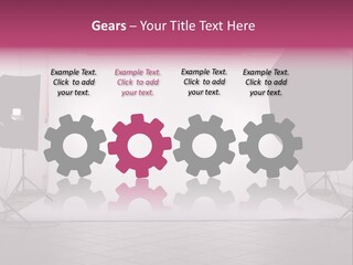 Tripod Photography Panel PowerPoint Template