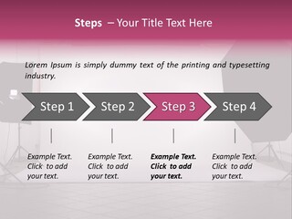 Tripod Photography Panel PowerPoint Template
