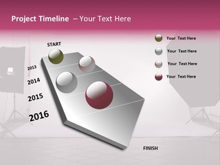 Tripod Photography Panel PowerPoint Template