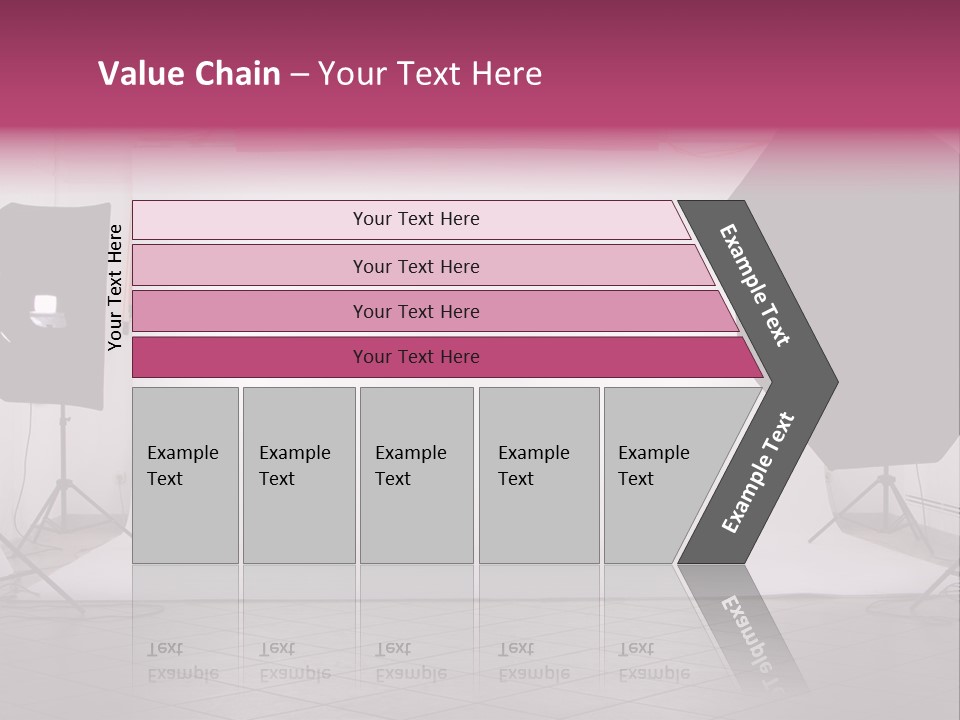 Tripod Photography Panel PowerPoint Template