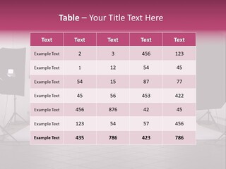 Tripod Photography Panel PowerPoint Template