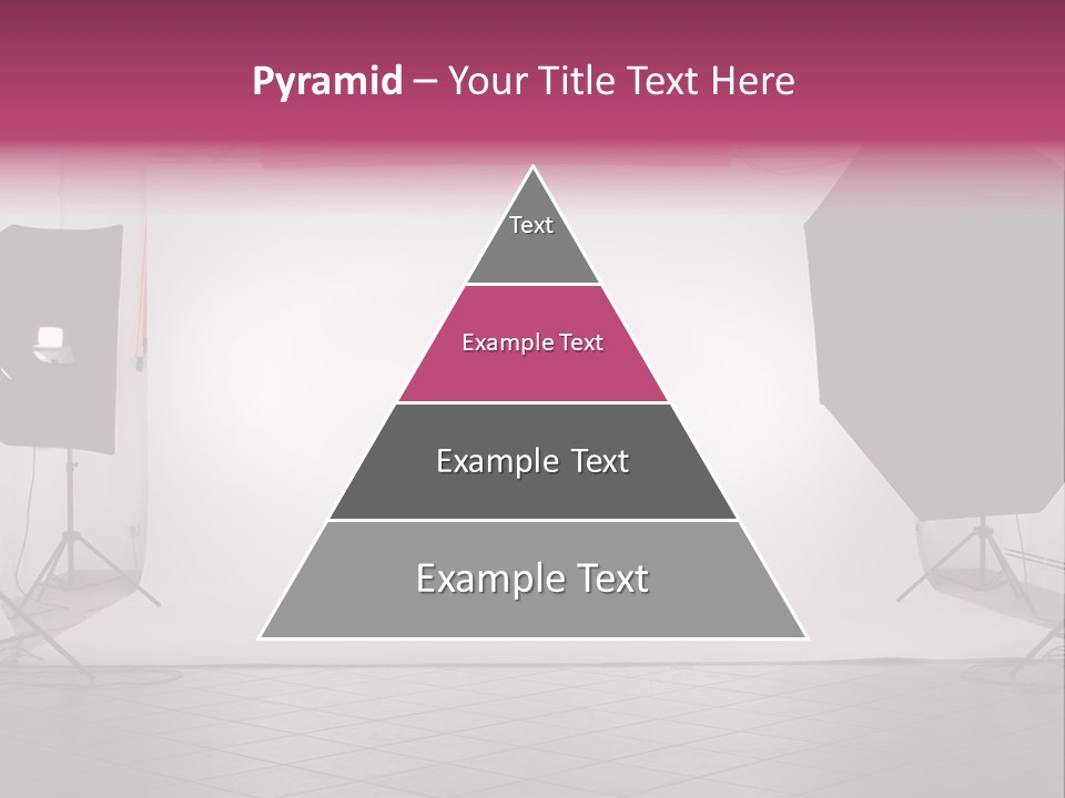 Tripod Photography Panel PowerPoint Template