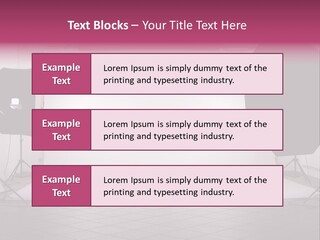 Tripod Photography Panel PowerPoint Template