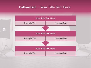 Tripod Photography Panel PowerPoint Template