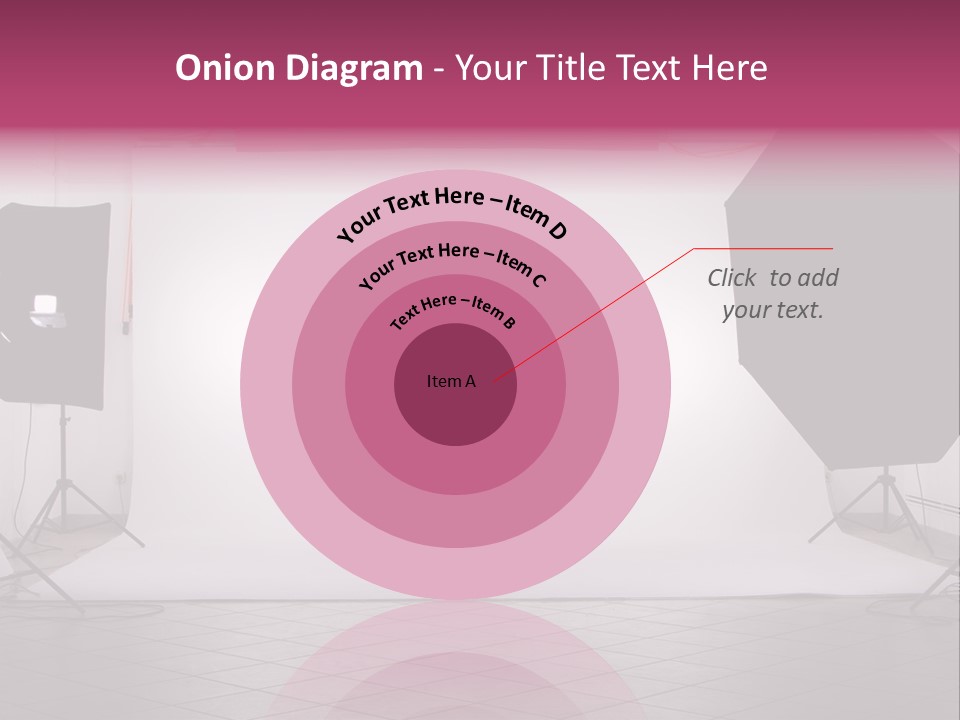 Tripod Photography Panel PowerPoint Template