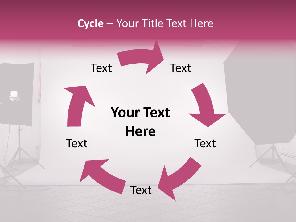 Tripod Photography Panel PowerPoint Template