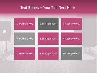 Tripod Photography Panel PowerPoint Template