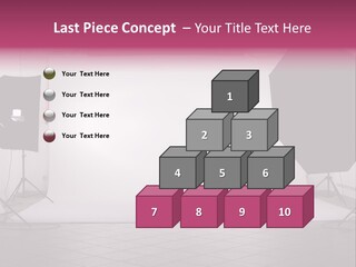 Tripod Photography Panel PowerPoint Template