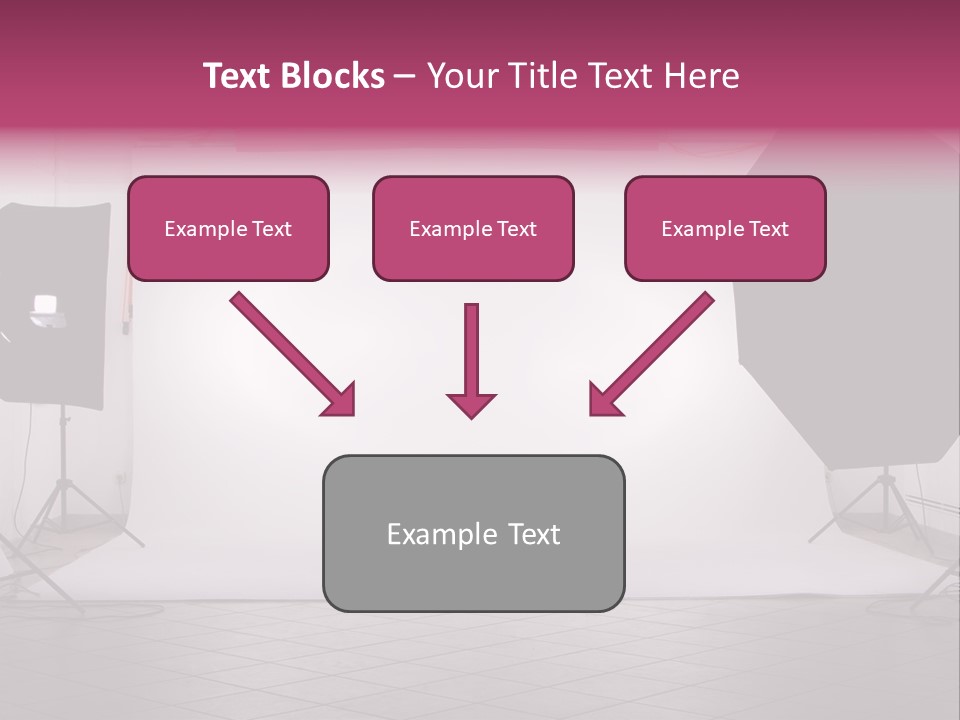 Tripod Photography Panel PowerPoint Template