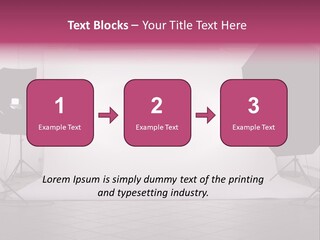 Tripod Photography Panel PowerPoint Template