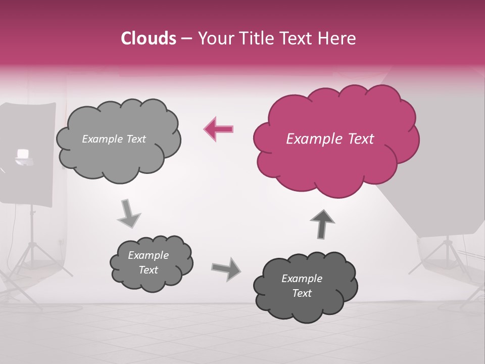 Tripod Photography Panel PowerPoint Template