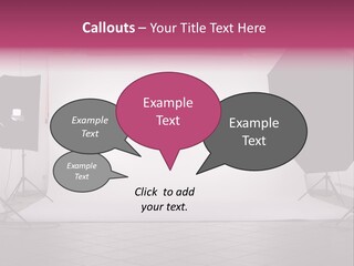 Tripod Photography Panel PowerPoint Template