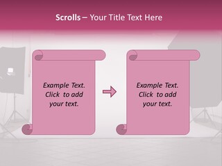 Tripod Photography Panel PowerPoint Template