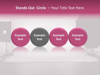 Tripod Photography Panel PowerPoint Template
