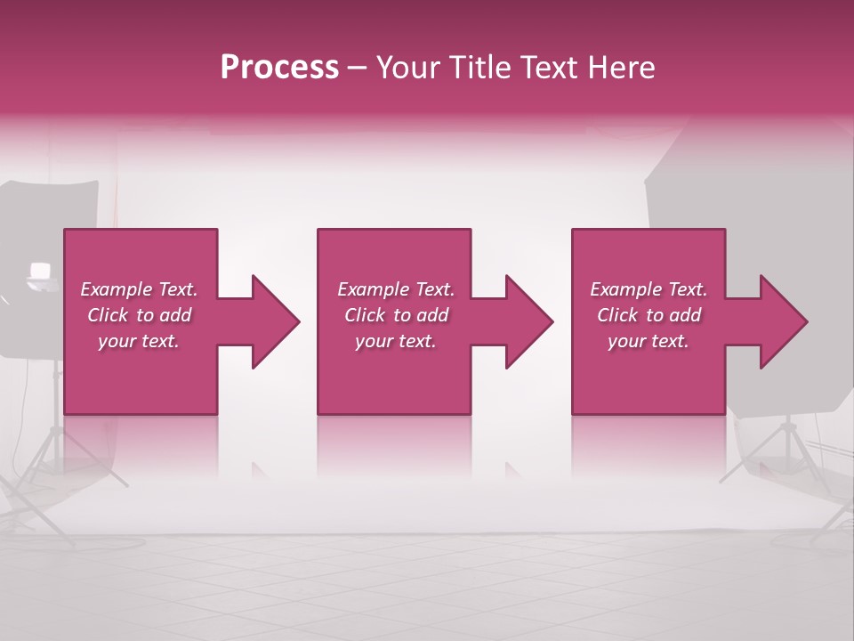 Tripod Photography Panel PowerPoint Template