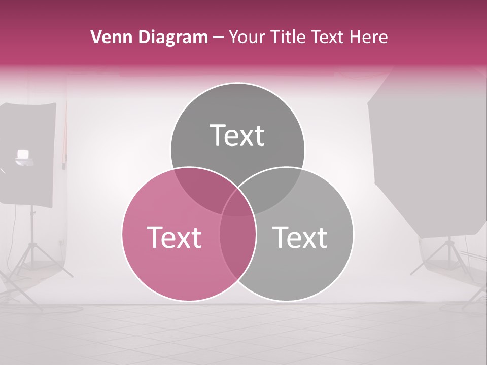 Tripod Photography Panel PowerPoint Template