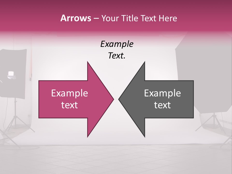 Tripod Photography Panel PowerPoint Template