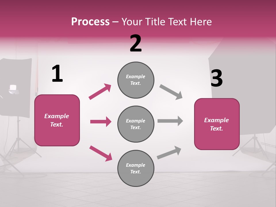 Tripod Photography Panel PowerPoint Template