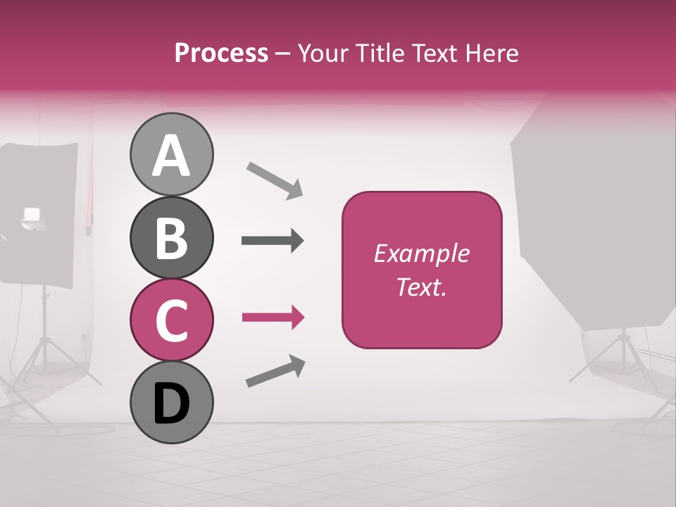 Tripod Photography Panel PowerPoint Template