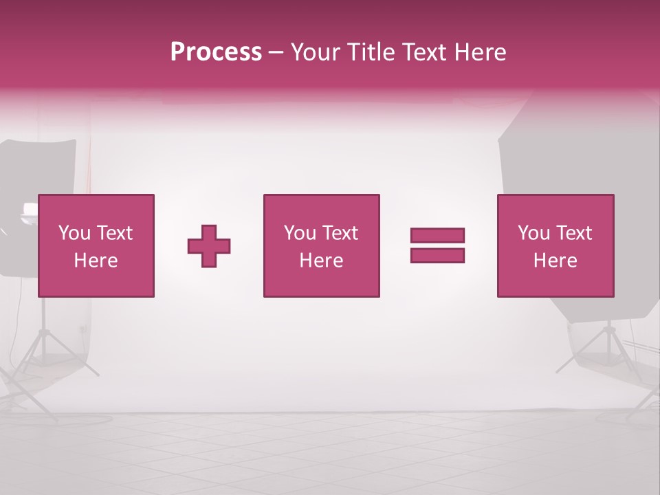 Tripod Photography Panel PowerPoint Template